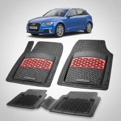 TeamCar® Covorase Audi A3 8V Compatibile 2012-2020 | Red (A38V201202APXXE3kji)