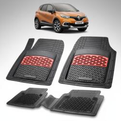 TeamCar Covorase Renault Captur I 2 SUV Compact Compatibile 2017-2019 | Red (CP1TR3)