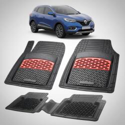 TeamCar Covorase Auto TeamCar® Tip Tavita Compatibile Renault Kadjar (2015-2022) Red (RenaultcKadjarcAPFc4F7M)