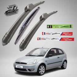 TeamCar Ștergătoare Ford Fiesta V Hatchback 3 uși (2002-2005) - Set Complet Flat (QWFIE78A6878U400)