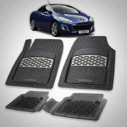 TeamCar Covorase Auto Tip Tavita Compatibile Peugeot 308 CC (2011-2013) Silver (CVR55rsT308Ittfc007)