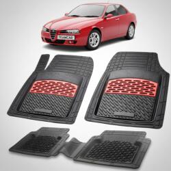 TeamCar® Covorase Alfa Romeo 156 Generatia II Compatibile 2003-2006 | Red (SKUALFA0003hhg)