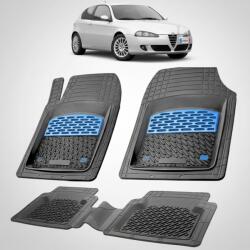 TeamCar® Covorase Alfa Romeo 147 Hatchback 3 Usi Facelift Compatibile 2004-2010 | Blue (1ALzFRMO2)