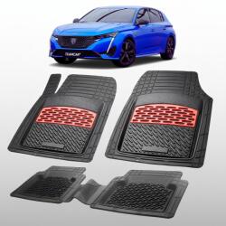 TeamCar Covorase Auto Tip Tavita Compatibile Peugeot 308 III (P5: 2021-2025) Red (C77q66y5308I207)