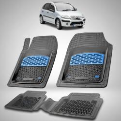 TeamCar Covorase Citroen C3 Hatchback 5 Usi Facelift Compatibile 2005-2010 | Blue (CITR2OdENC)