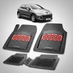 TeamCar Covorase Tip Tavita Compatibile Peugeot 207 Hatchback (5 usi 2009-2012)-Red (CVRsPkkjEOTxx7s2h)