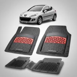 TeamCar® Covorase Tip Tavita Compatibile Peugeot 207 Hatchback (3 usi 2009-2012)-Red (CVRsP899i7OTxx7s2h)