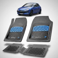 TeamCar Covorase Tavita Compatibile Peugeot 206 Hatchback (5 usi-1998-2003) Blue (CVRwPEUGEsT1HATCHBACKg1998)