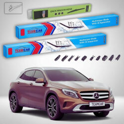 TeamCar Ștergătoare Mercedes-Benz Clasa GLA X156 2013-2015 | Set Față și Spate Flat - TeamCar® (TC-MBEGLAX156600475330FU)