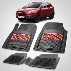 TeamCar® Covorașe Hyundai ix35 FL 2013-2015 | Red Edition - TeamCar® (cov765yt54421blk8x)