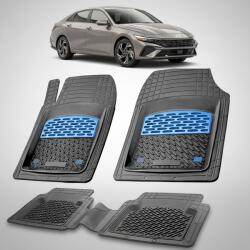 TeamCar Covorase Auto Cauciuc Compatibile Hyundai Elantra VII Facelift -Blue (HYUfrHYf2q20q299S1)