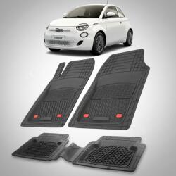 TeamCar® Covorase Fiat 500e Compatibile 2020+ | Black (FIATfki0025)