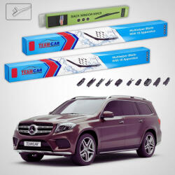 TeamCar Ștergătoare Mercedes-Benz Clasa GLS X166 2015-prezent | Set Față și Spate Flat - TeamCar® (TC-MBEGLSX166650580300FU)