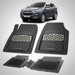 TeamCar Covorașe Hyundai ix35 2009-2013 | Silver Edition - TeamCar® (coviqQasE5421blk8x)