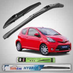 TeamCar Ștergătoare Hibride TeamCar® Toyota Aygo Facelift II 3 uși (2012-2014) | Set Complet (gJHBt598BGT52l)