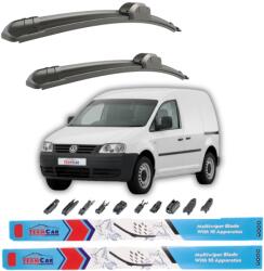TeamCar Ștergătoare Volkswagen Caddy III Panel Van (2007-2010) - Set față (TCQCADDY675475)