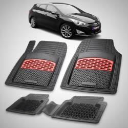 TeamCar Covorase Hyundai i40 Wagon 2011 - 2015 - Cauciuc Tip Tavita -Red (HYU12q7yh532017)