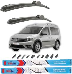 TeamCar Ștergătoare Volkswagen Caddy III Kombi 2010-2015 - Set față (T117yD716WQI75)