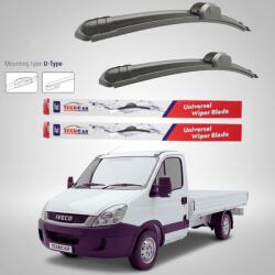 TeamCar Ștergătoare IVECO Daily Basculantă (2006-2009) Flat | Set față - TeamCar® (17hF5HTRtu11h3W)