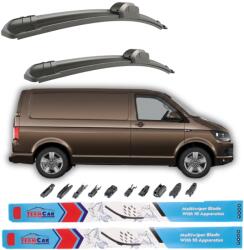 TeamCar Ștergătoare Volkswagen T5 Transporter Panel Van (2010-2015) - Set față (TMULTIT5DDRTY475)