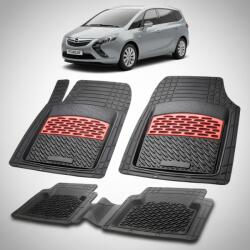 TeamCar Covorase Opel Zafira C Compatibile MPV 2011-2019 | Red (OPEL4C4MONOVOLUMbcf)