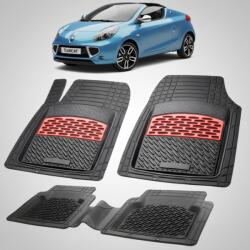 TeamCar Covorase Renault Wind Roadster Coupe-Cabrio Compatibile 2010-2013 | Red (R3JANLT)