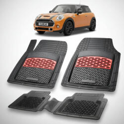 TeamCar® Covorașe MINI Hatch F55 F56 2014-2024 | Red Edition - TeamCar® (F55F56HATCHBACKoi)