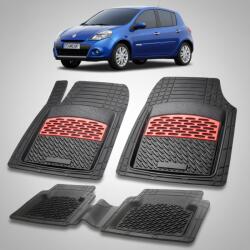 TeamCar Covorase Renault Clio III 2 Hatchback Compatibile 2009-2012 | Red (Qb6SYHaMOR)