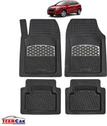 TeamCar Covorașe Auto TeamCar® Tip Tăviță Compatibile Honda HR-V 2 (2015-2021) - Silver (6-HONDA-2-SUV-34f)