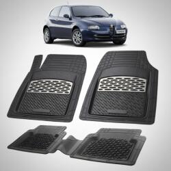 TeamCar® Covorase Alfa Romeo 147 Generatia I Compatibile 2000-2010 | Silver (SKUALFA0001bvg)