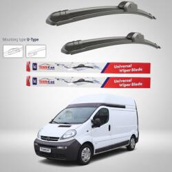 TeamCar Ștergătoare Opel Vivaro Van L1H2 (2001-2006) Flat | Set față - TeamCar® (OPLX83VL1H2FLATSF)