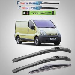 TeamCar Ștergătoare Nissan Primastar VAN (2001-2014) Hibrid | Set Complet - TeamCar® (NSPVANHIBRIDSC)