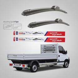 TeamCar Ștergătoare Renault Master Cabina L3 (2003-2006) Flat | Set față - TeamCar® (19F5h6RgqRQ113W)