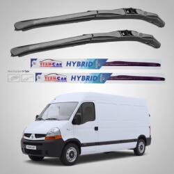 TeamCar Ștergătoare Renault Master Furgon L3H2 (2003-2006) Hibrid | Set față - TeamCar® (20F5h6RRQ113s3W)