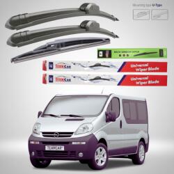 TeamCar Ștergătoare Opel Vivaro Bus L2H1 (2001-2006) Flat | Set Complet - TeamCar® (OPLX83L2H1FLATSC01)