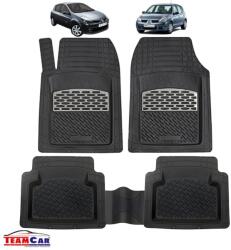 TeamCar Renault Clio II Covorase Auto TeamCar® Tip Tavita Compatibile Hatchback (1998-2012) Silver (3-Renault-Clio-II-Hatchback-(1998-2012/APF/991QKK3L)