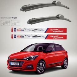 TeamCar Ștergătoare Hyundai i20 GB Facelift (2018-2020) Flat | Set față - TeamCar® (TCkI2y60q400)