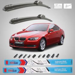 TeamCar Ștergătoare BMW Seria 3 E92 (2006-2009) Flat | Set Față - TeamCar® (TCBMWS3E9206090FLSF)