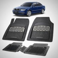 TeamCar® Covorase Auto Tip Tavita Compatibile Skoda Superb Generatia I (2001-2008) Silver (SKUkSKODAq10009)