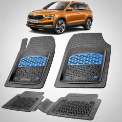 TeamCar Covorașe Skoda Karoq I 2017+ | Blue Edition - TeamCar® (SKU8uSKODA2w0018kmdiy)