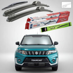 TeamCar Ștergătoare Suzuki Vitara LY Facelift 2018-2024 | Set Față și Spate Flat - TeamCar® (TC-SUZVTLYFL1824600400250F)