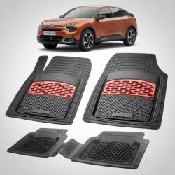 TeamCar® Covorase Citroen C4 Hatchback/Crossover Gen3 Compatibile 2020-2026 | Red (FRDTGHzKL)