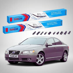 TeamCar Ștergătoare Volvo S80 II 2006-2016 | Set Față Flat - TeamCar® (TC-VOLVOS80IIPB19650500FU)