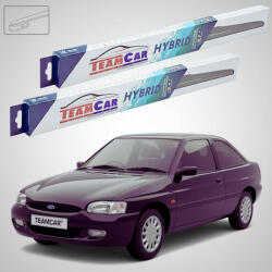 TeamCar Ștergătoare Ford Escort Gen VII Hatchback 1995-2001 | Set Față Hibrid - TeamCar® (TC-FORDMXZ)