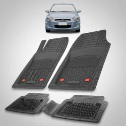 TeamCar Covorase Auto Hyundai Accent IV (2015-2019)-Cauciuc Tip Tavita-Black (HY88uUOUa2015)