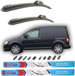 TeamCar Ștergătoare Volkswagen Caddy III Van (2004-2007) - Set față (TCQCADDY3-600-475)