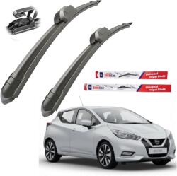 TeamCar Ștergătoare Nissan Micra K14 (2017-2023) TeamCar® - Set față Flat (TCMICRA-K14-600-400)