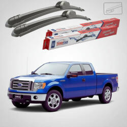 TeamCar Ștergătoare Ford F150 Extended Cab Pick-up Gen XII+ 2008-prezent | Set Față Flat - TeamCar® (TC-F150EXTP550550F)