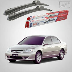 TeamCar Ștergătoare Honda Civic VII ES Sedan 4-Door 2001-2005 | Set Față Flat - TeamCar® (TC-CIVICES530475FL)