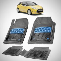 TeamCar® Covorase Citroen DS3 Hatchback 3 Usi Pre-Facelift Compatibile 2010-2014 | Blue (twfeamcarsku)